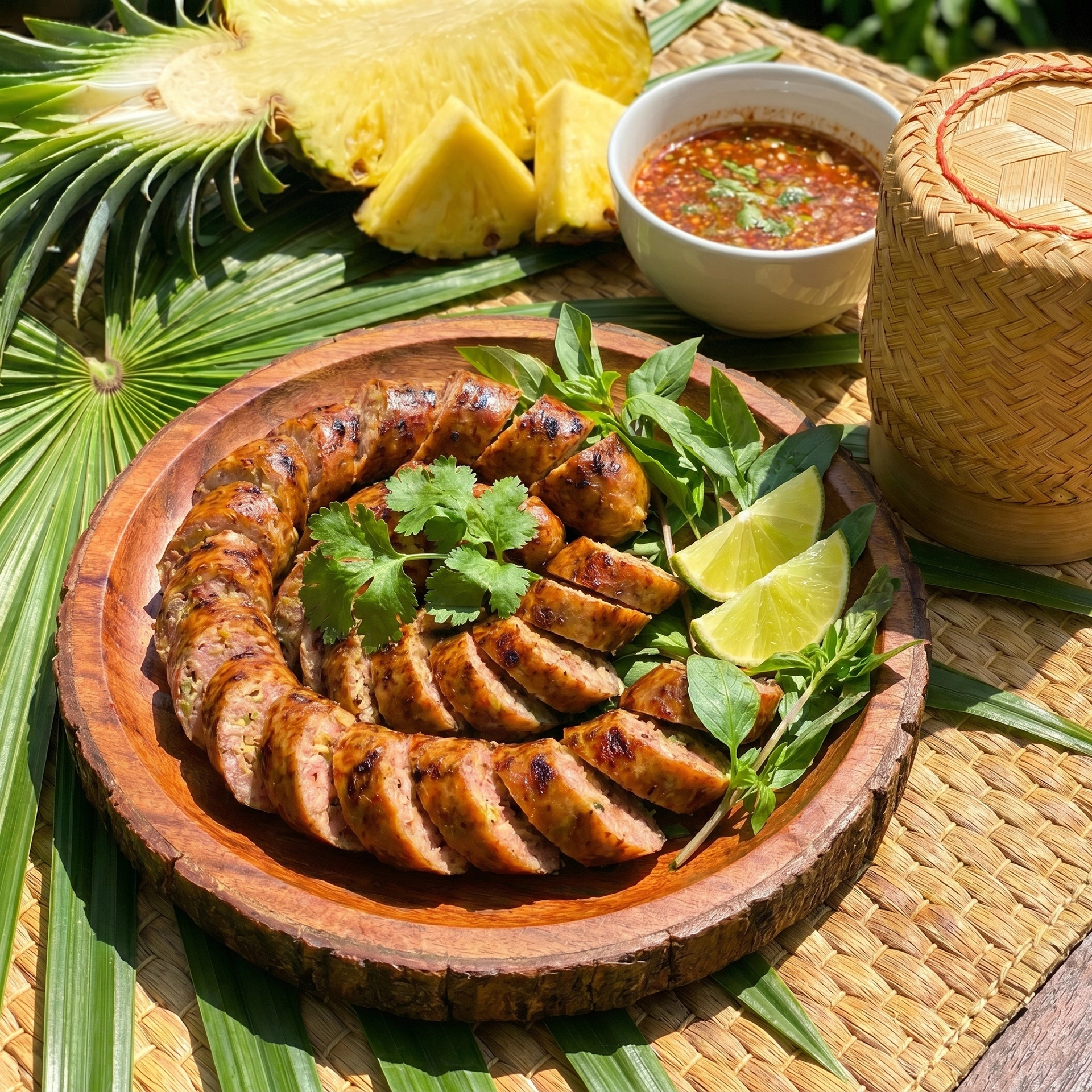 Lao sausage that’s spicy good.